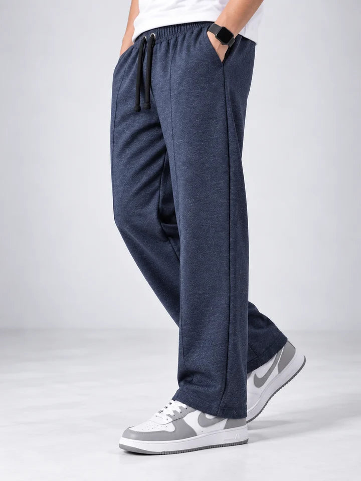 Men’s Premium Terry Straight Fit Trouser – Navy Blue