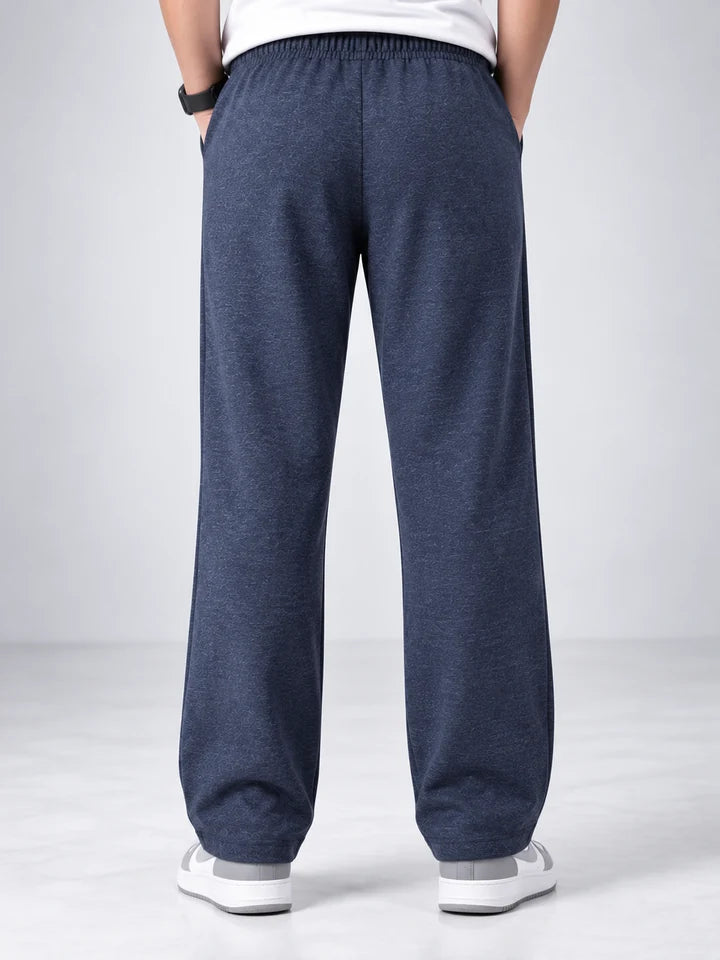Men’s Premium Terry Straight Fit Trouser – Navy Blue